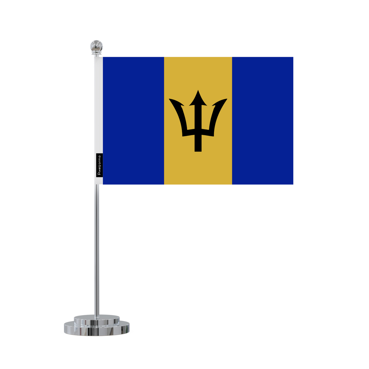 Barbados desk flag 