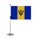 Barbados desk flag 