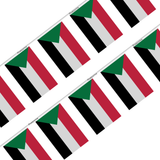 Sudan Flag Garland in several sizes