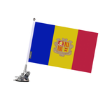 Andorra Flag Suction Cup Pole