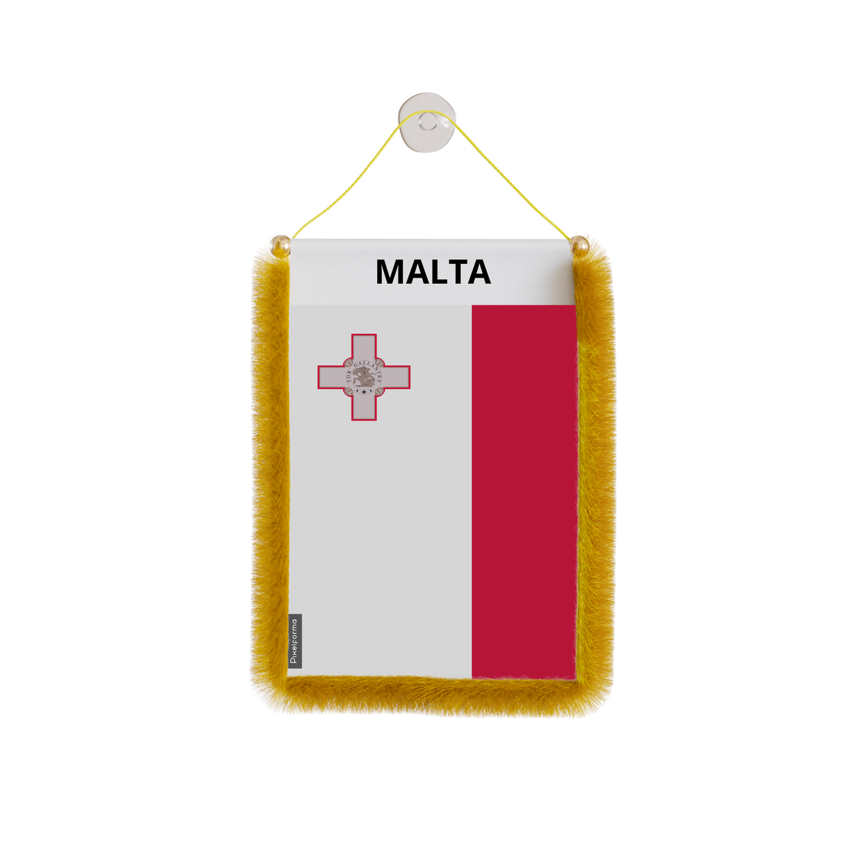 Malta Flag Car Pennant