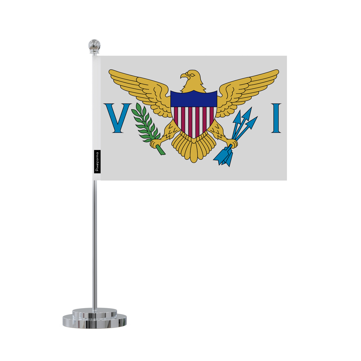 Drapeau bureau des Îles Vierges des États-Unis