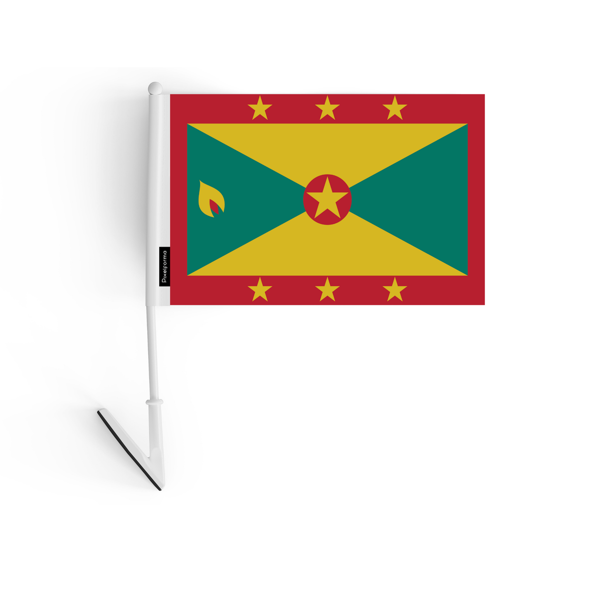 Adhesive flag of Grenada 