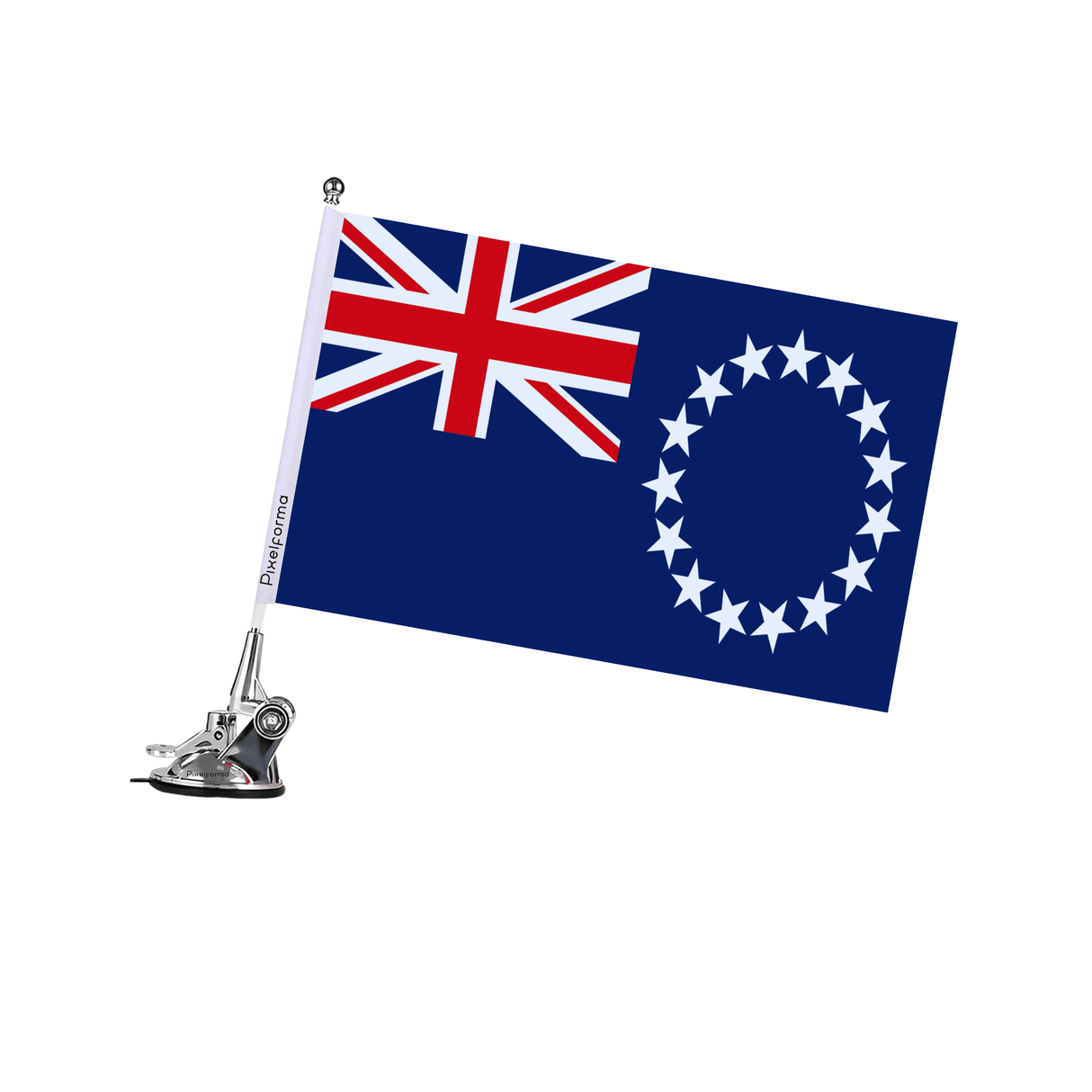 Mât à Ventouse Drapeau des Tokelau - Pixelforma 