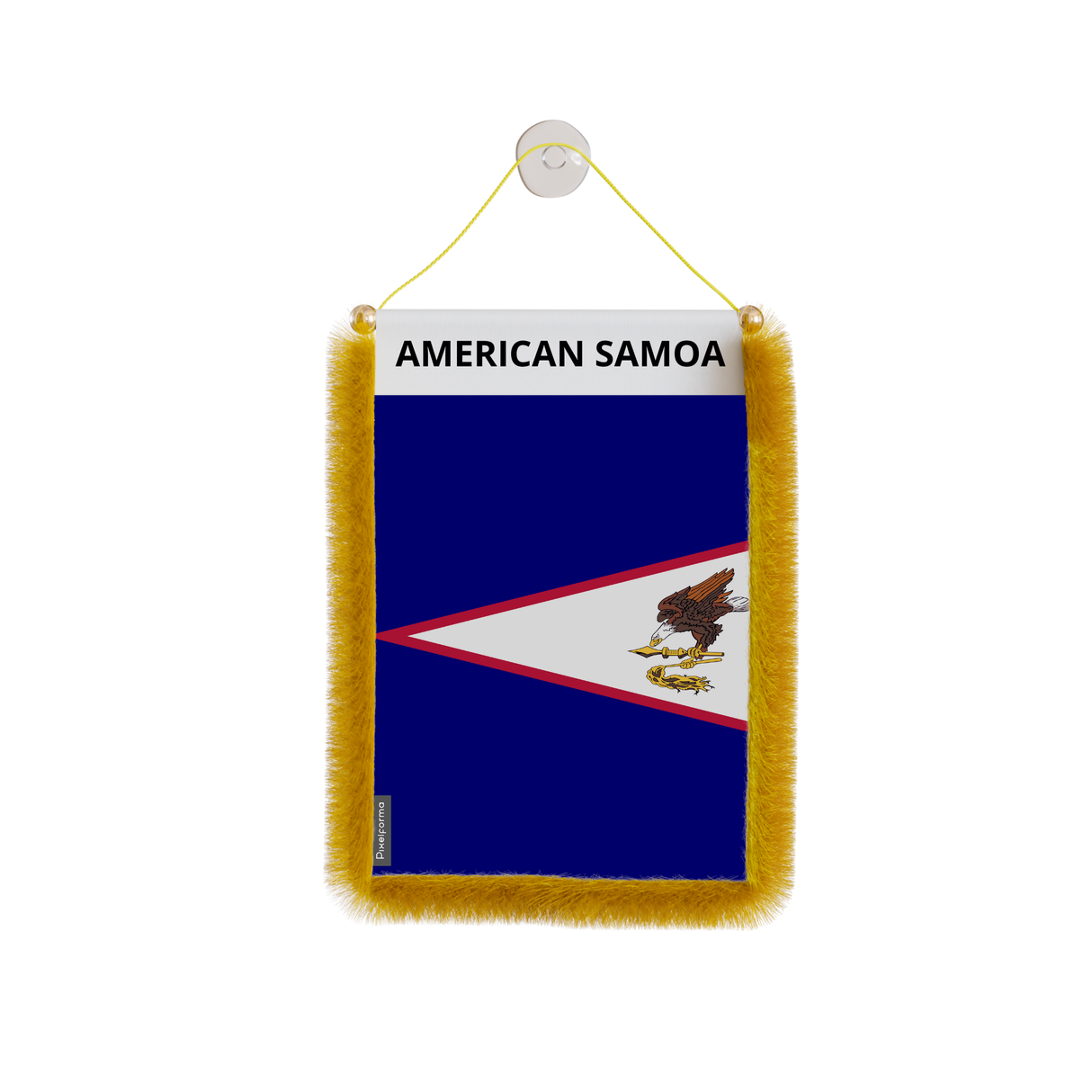 American Samoa Flag Car Pennant