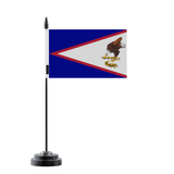 Bandera de mesa de Samoa Americana 