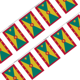 Grenada Flag Garland in several sizes