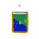 Christmas Island Flag Car Pennant