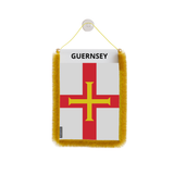 Guernsey Flag Car Pennant