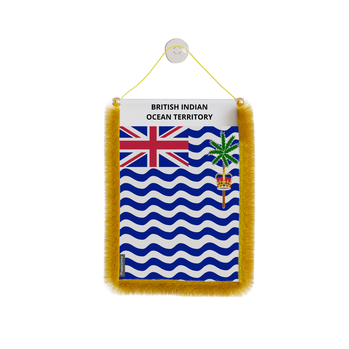 British Indian Ocean Territory Flag Car Pennant