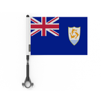 Drapeau de vélo d'Anguilla en polyester