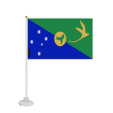 Mini Suction Cup Flag Christmas Island Flag