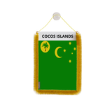 Cocos Islands Flag Car Pennant