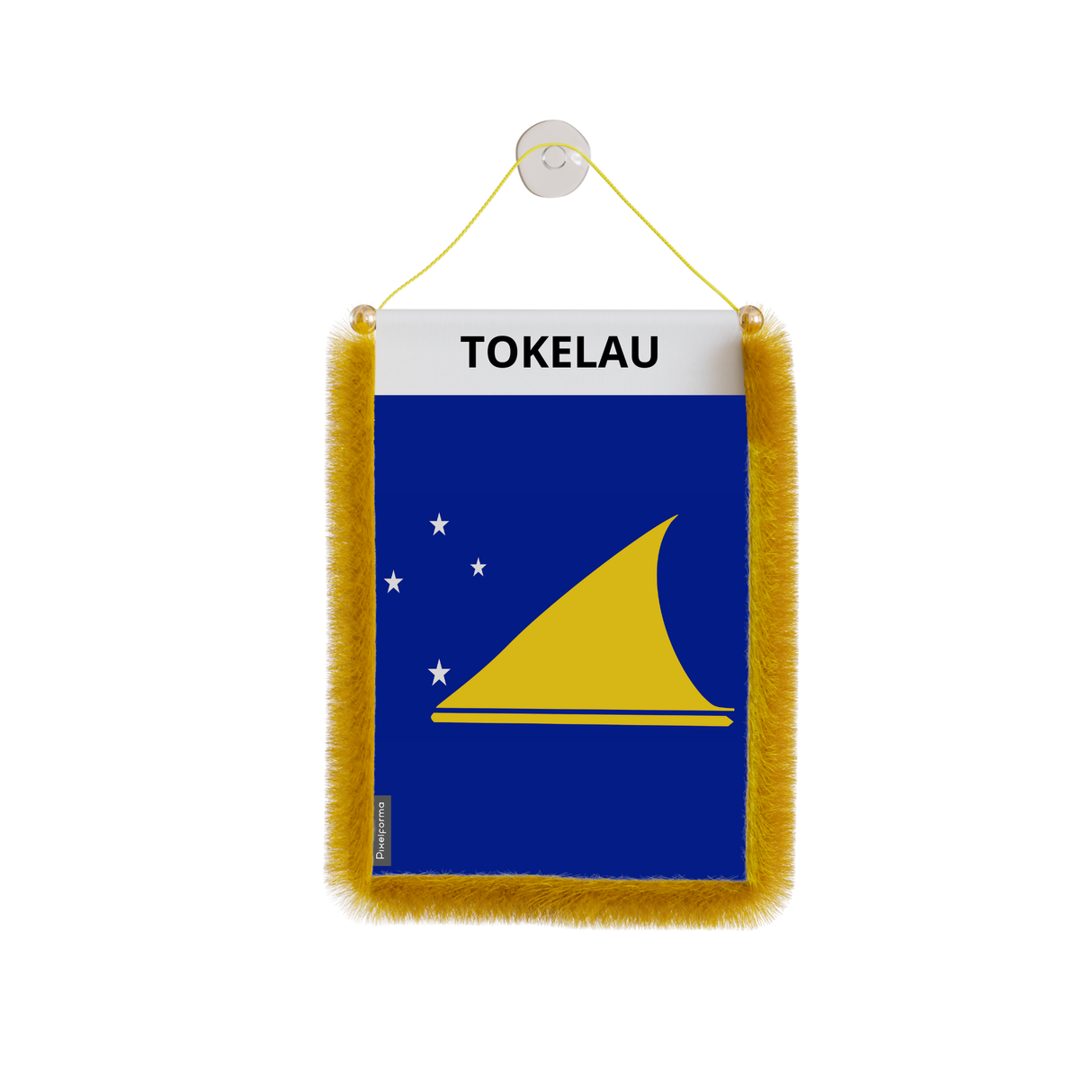 Tokelau Flag Car Pennant