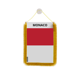 Monaco Flag Car Pennant