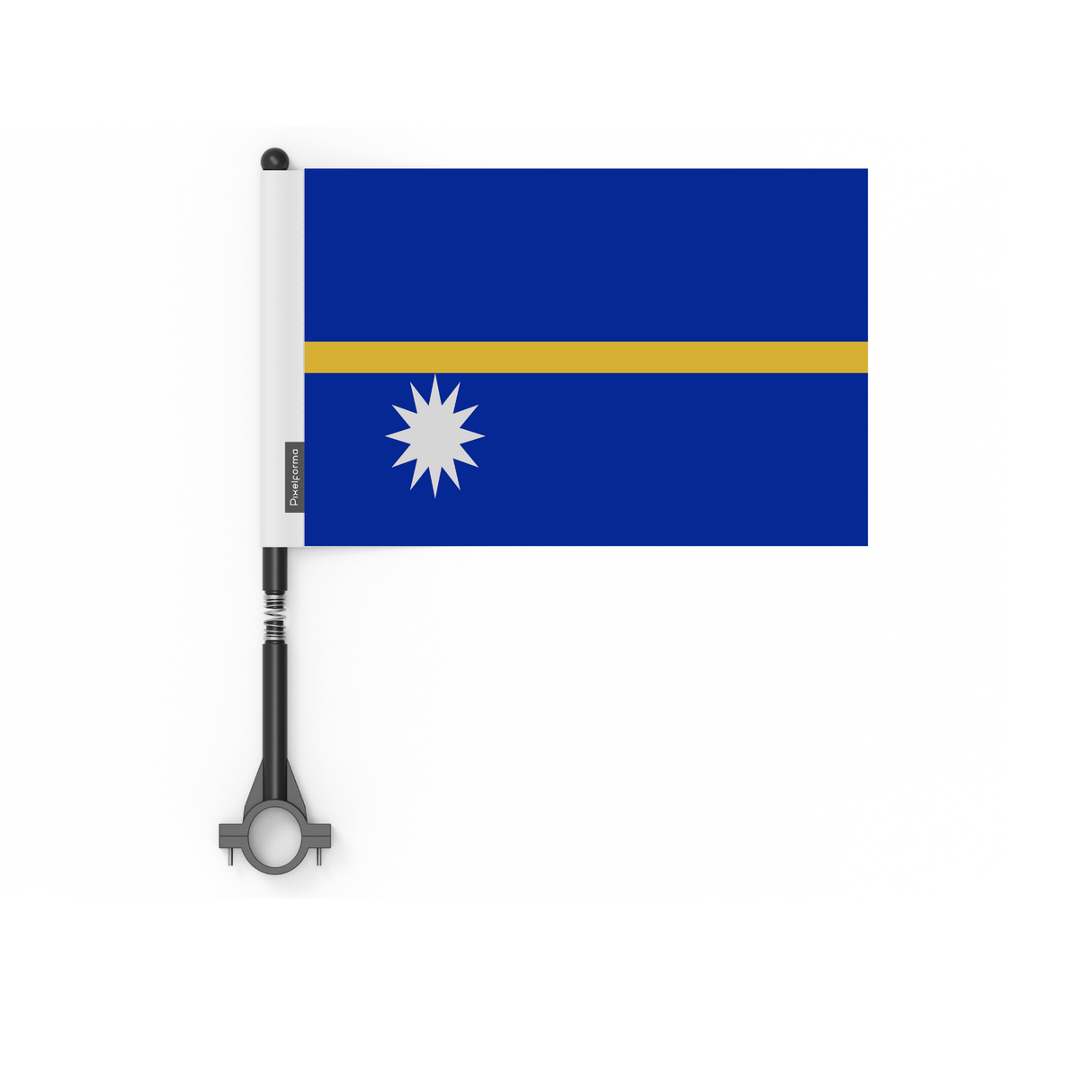 Polyester Nauru Bike Flag