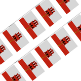 Guirlande Drapeau Gibraltar en Polyester