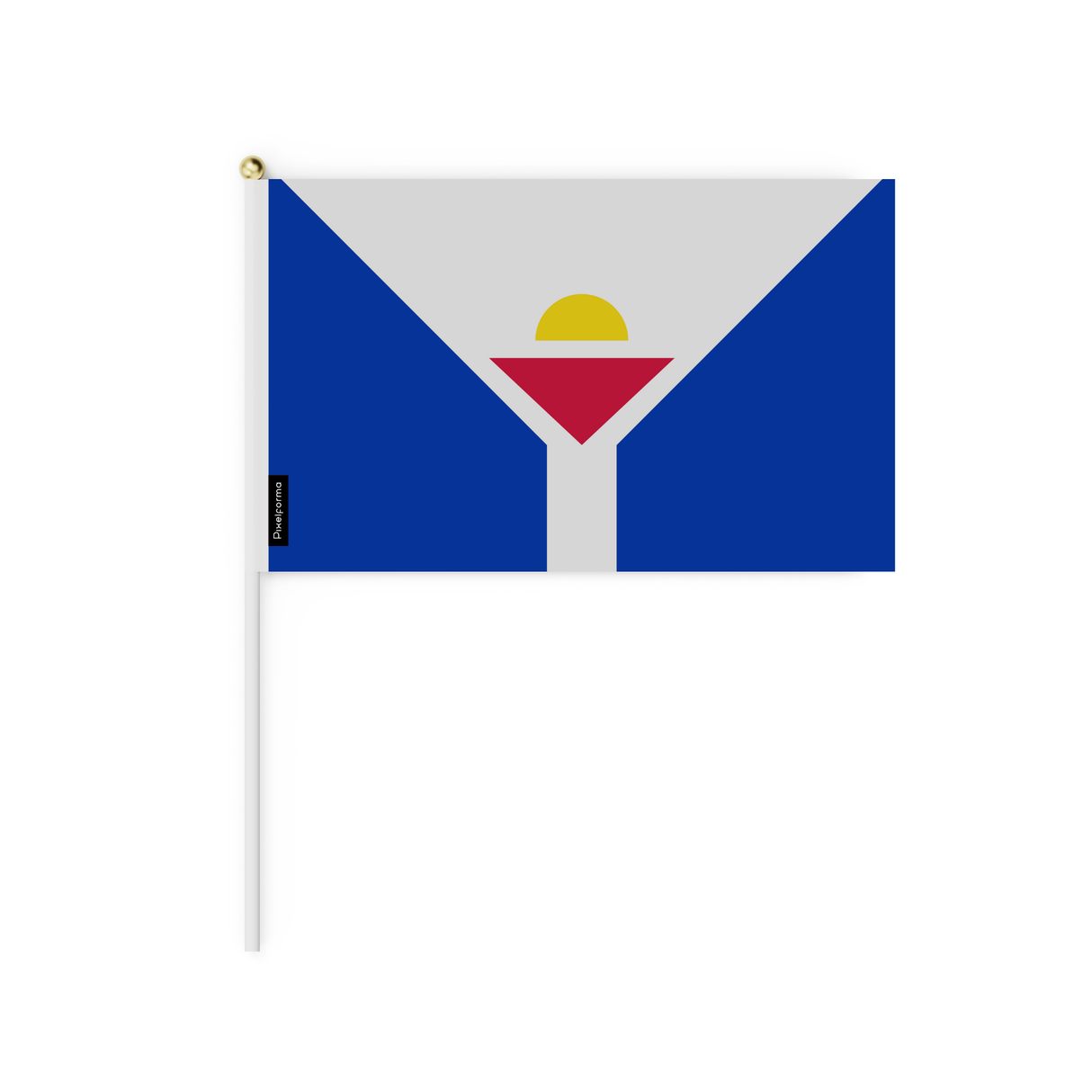 Mini Flag of Saint-Martin (French West Indies) in several sizes 100% polyester