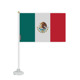 Mini flag suction cup Flag of Mexico