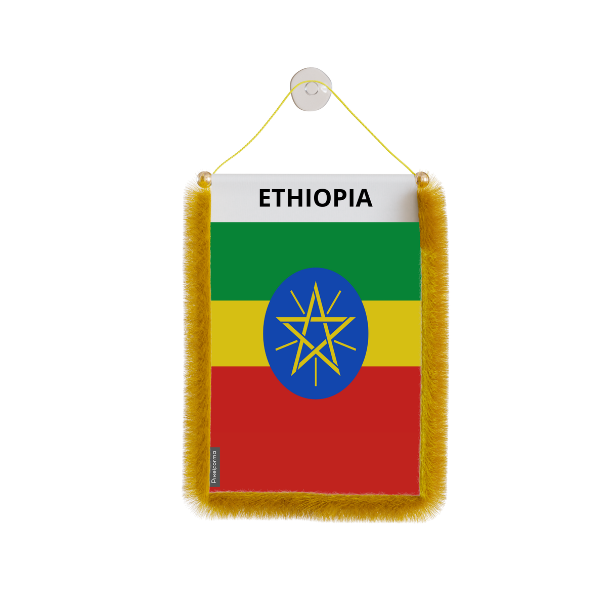 Ethiopia Flag Car Pennant