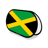 Oval advertising support Flag of Jamaica 