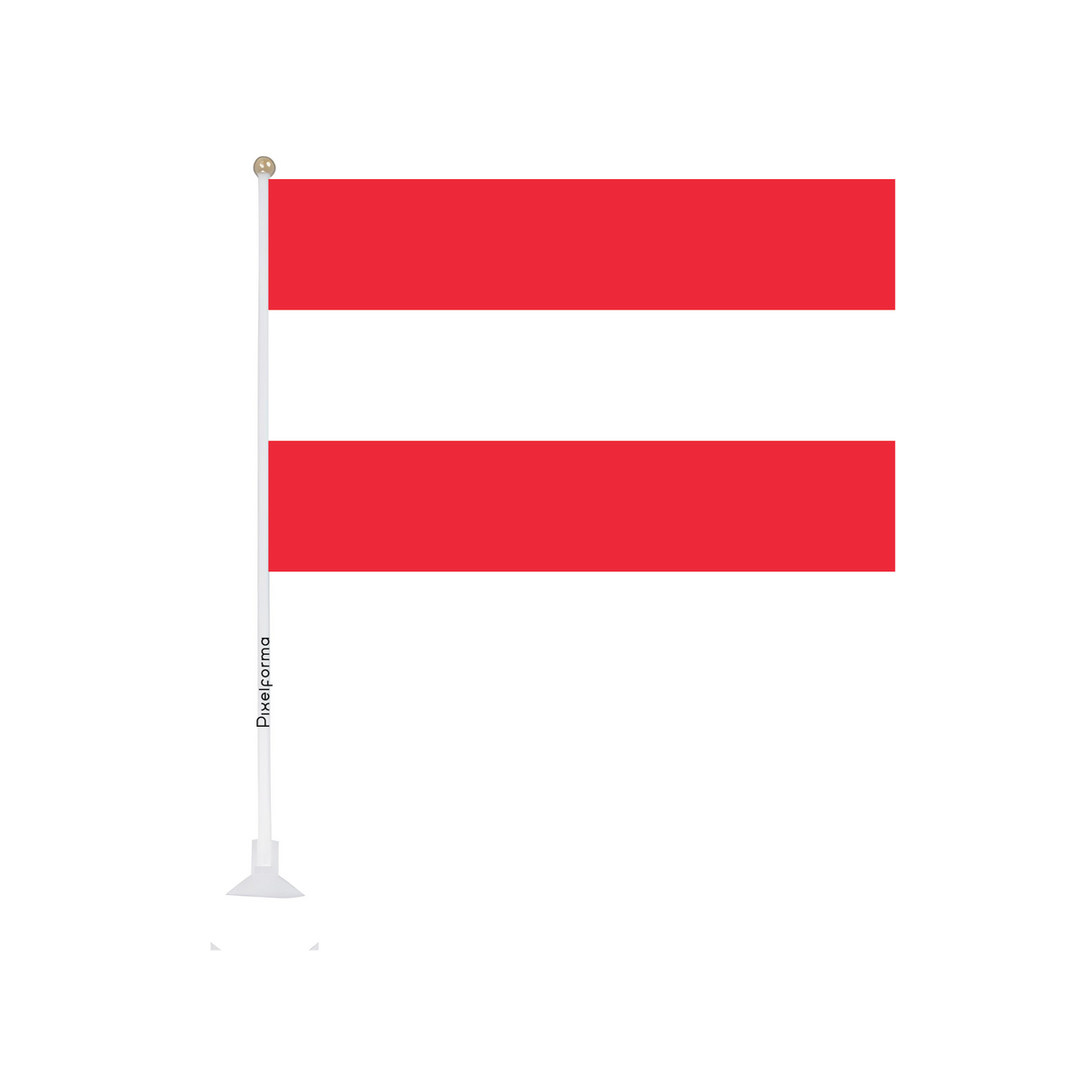 Mini Flag Suction Cup Flag of Austria