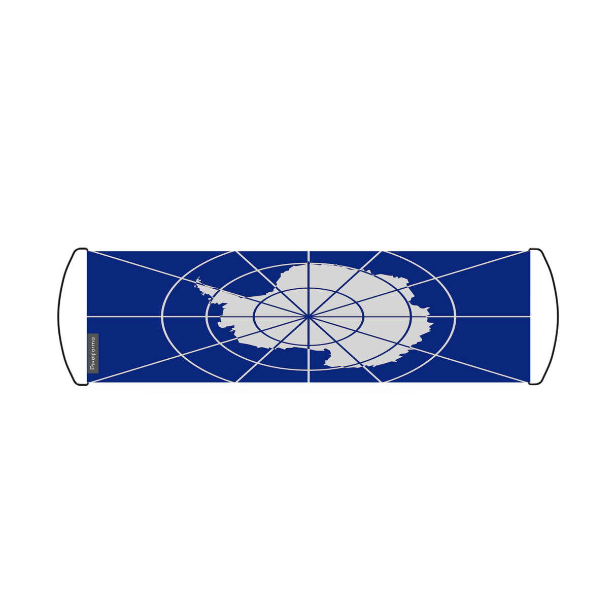 Official Antarctica Flag Scroll Banner