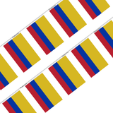 Colombia Flag Garland in several sizes