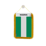 Nigeria Flag Car Pennant