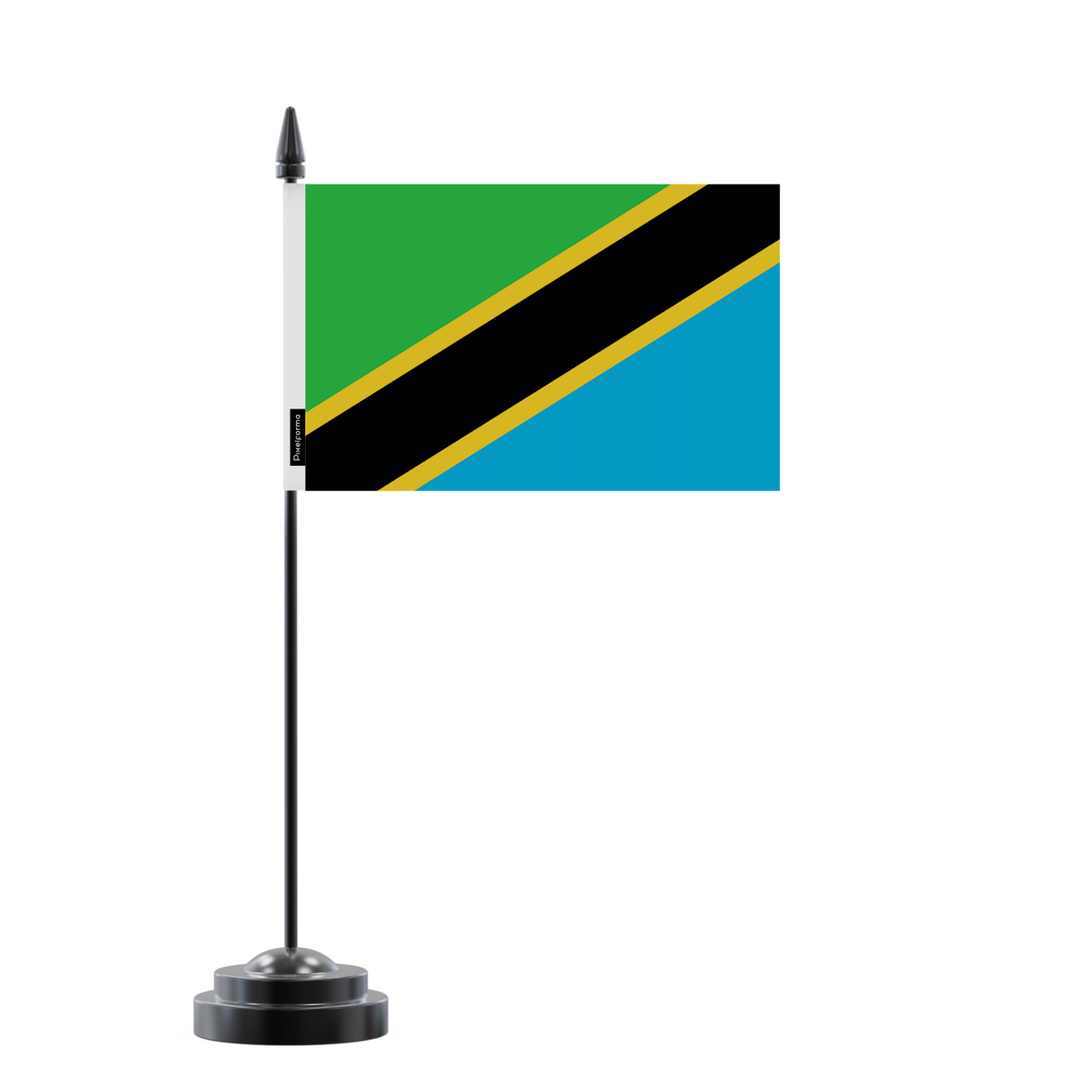 Tanzania Table Flag 