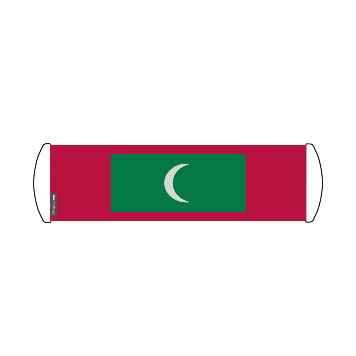 Bannière de défilement Drapeau des Maldives