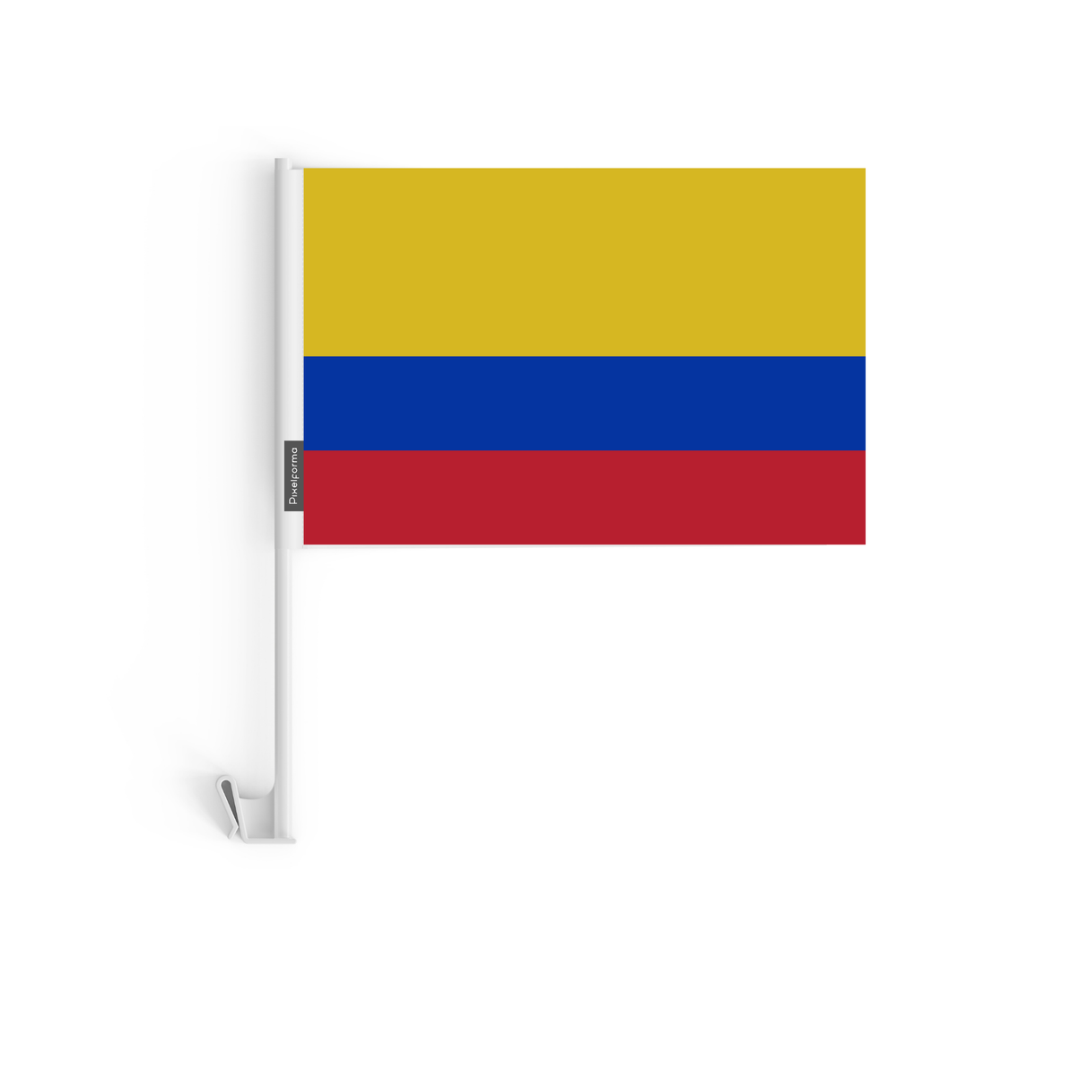 Drapeau voiture de la Colombie en polyester