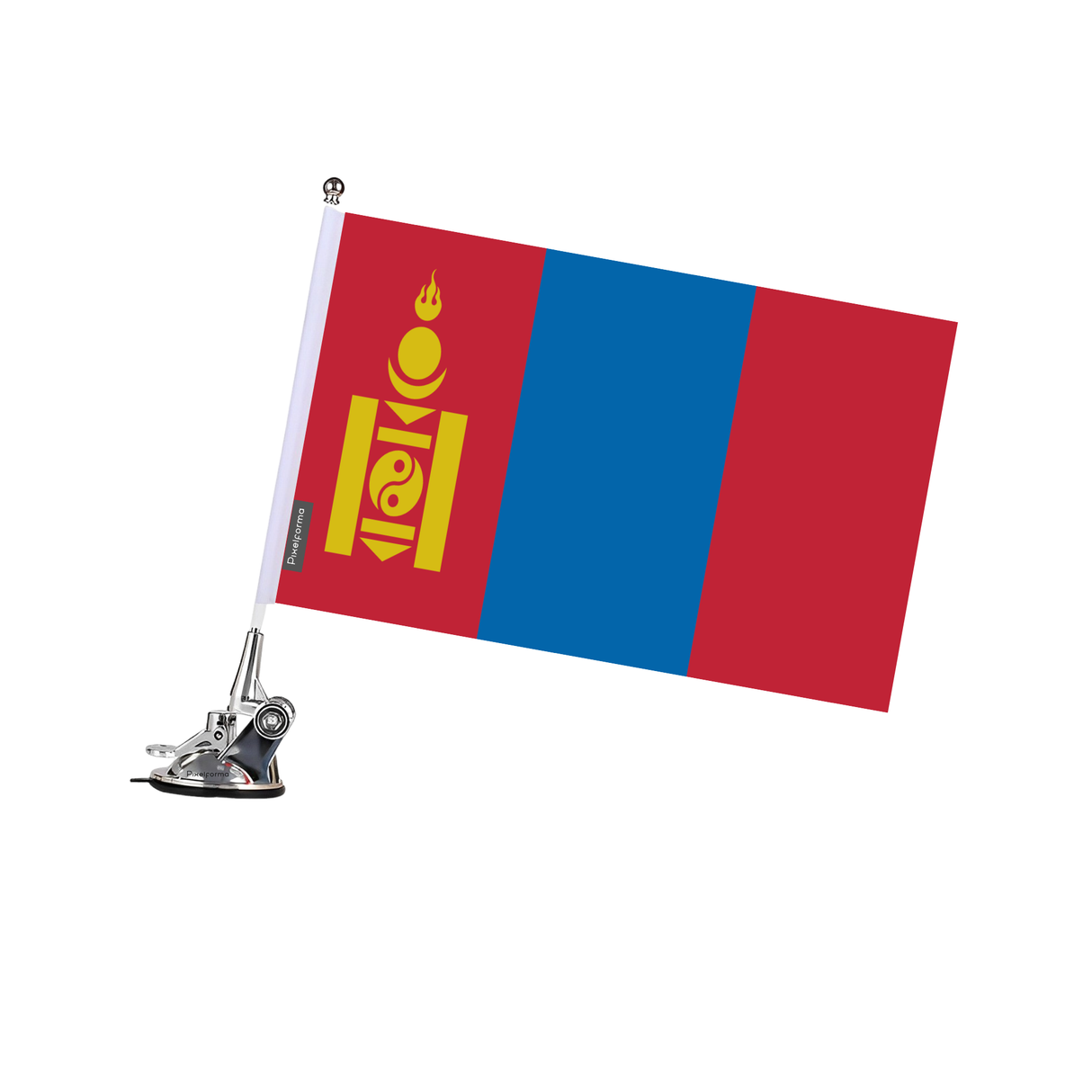 Ventosa Bandera de Mongolia