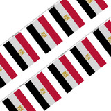 Egypt Flag Garland in Multiple Sizes