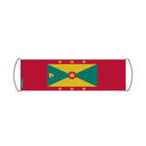 Grenada Flag Scroll Banner 