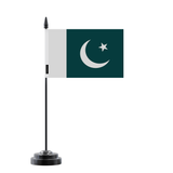 Drapeau de Table Pakistan en Polyester