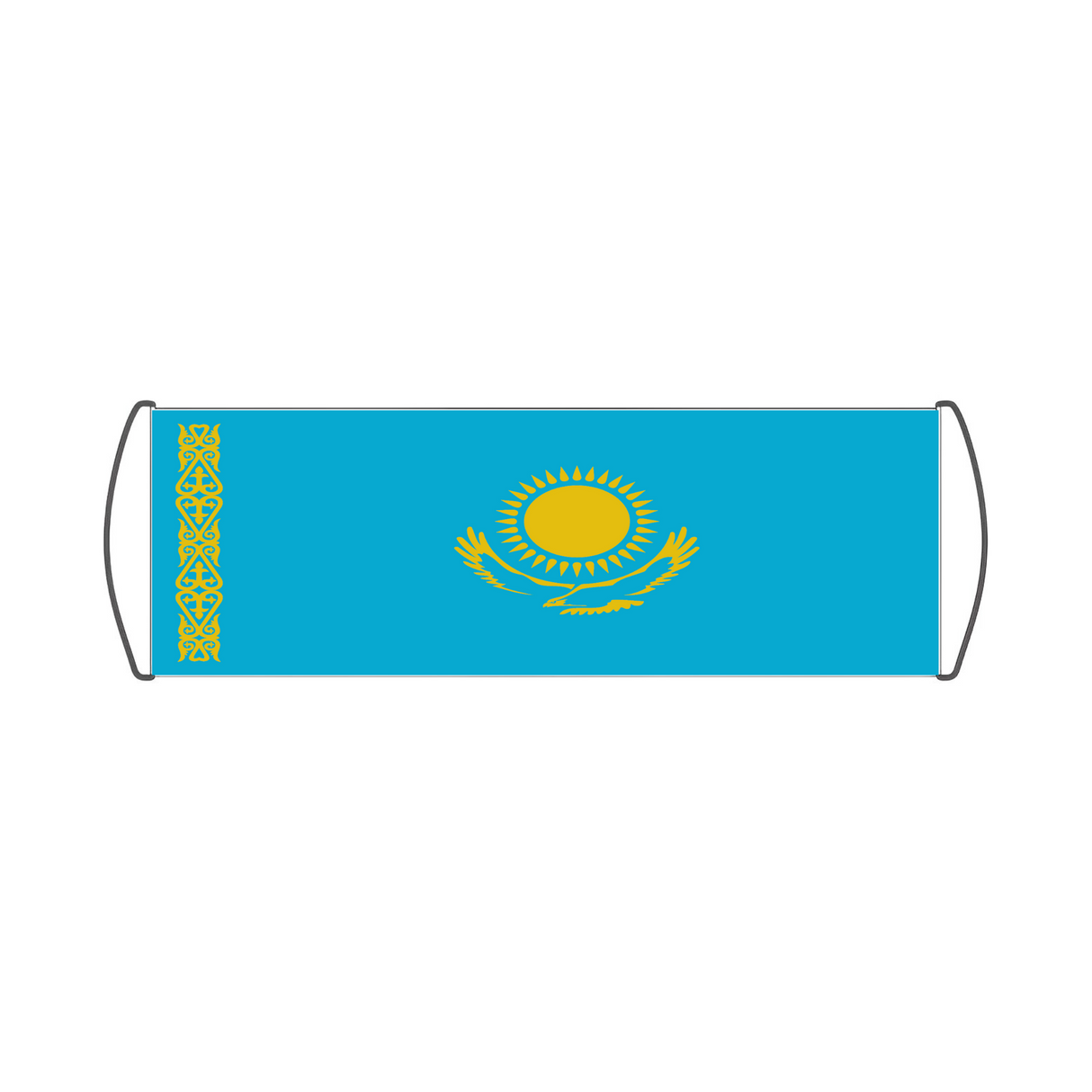 Bannière de défilement Drapeau du Kazakhstan