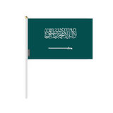 Mini Flag of Saudi Arabia in various sizes 100% polyester