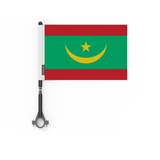 Drapeau de vélo de la Mauritanie en polyester