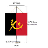 Fanion Table Drapeau Angola en Polyester