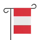 Bandera de jardín de Austria