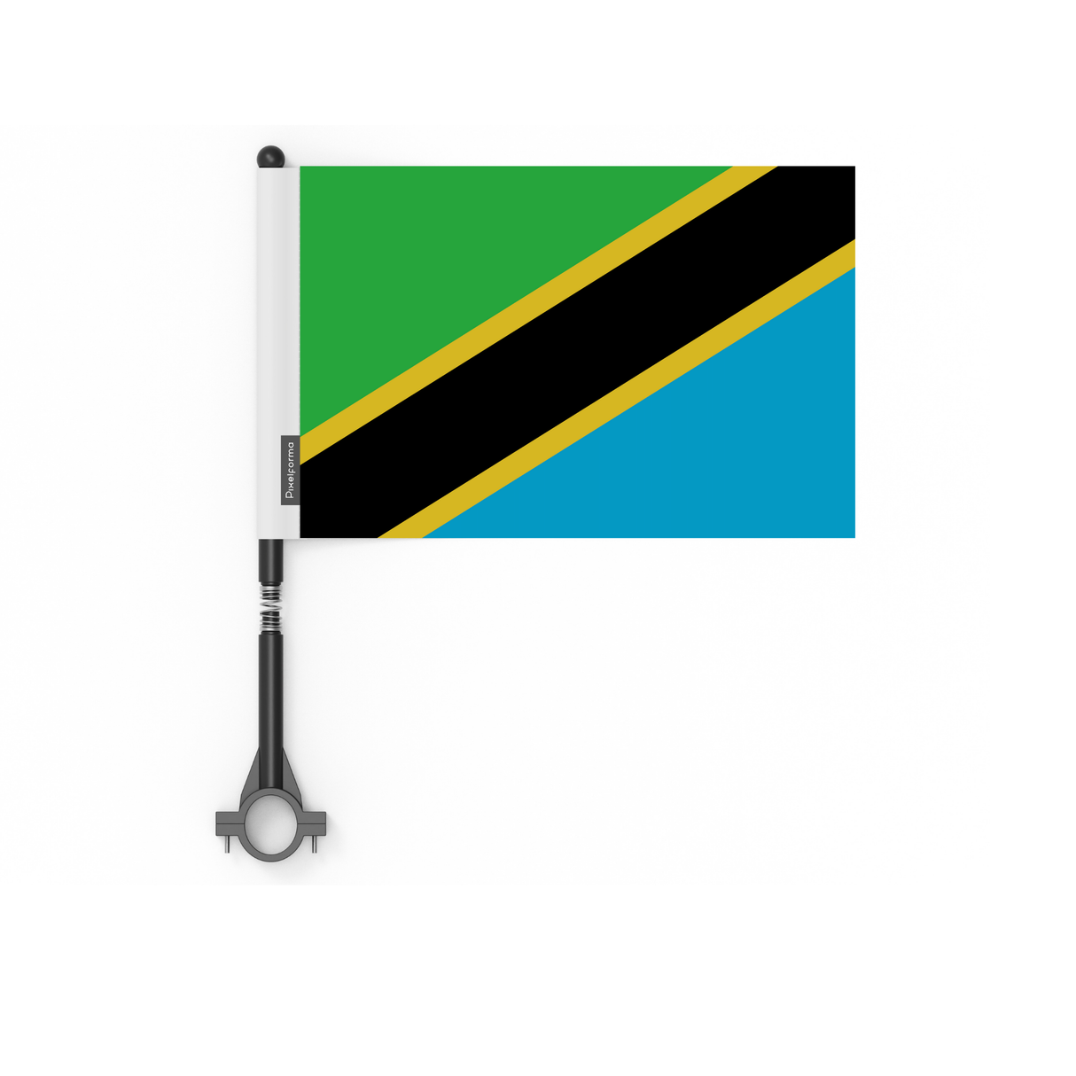 Tanzania Polyester Bicycle Flag