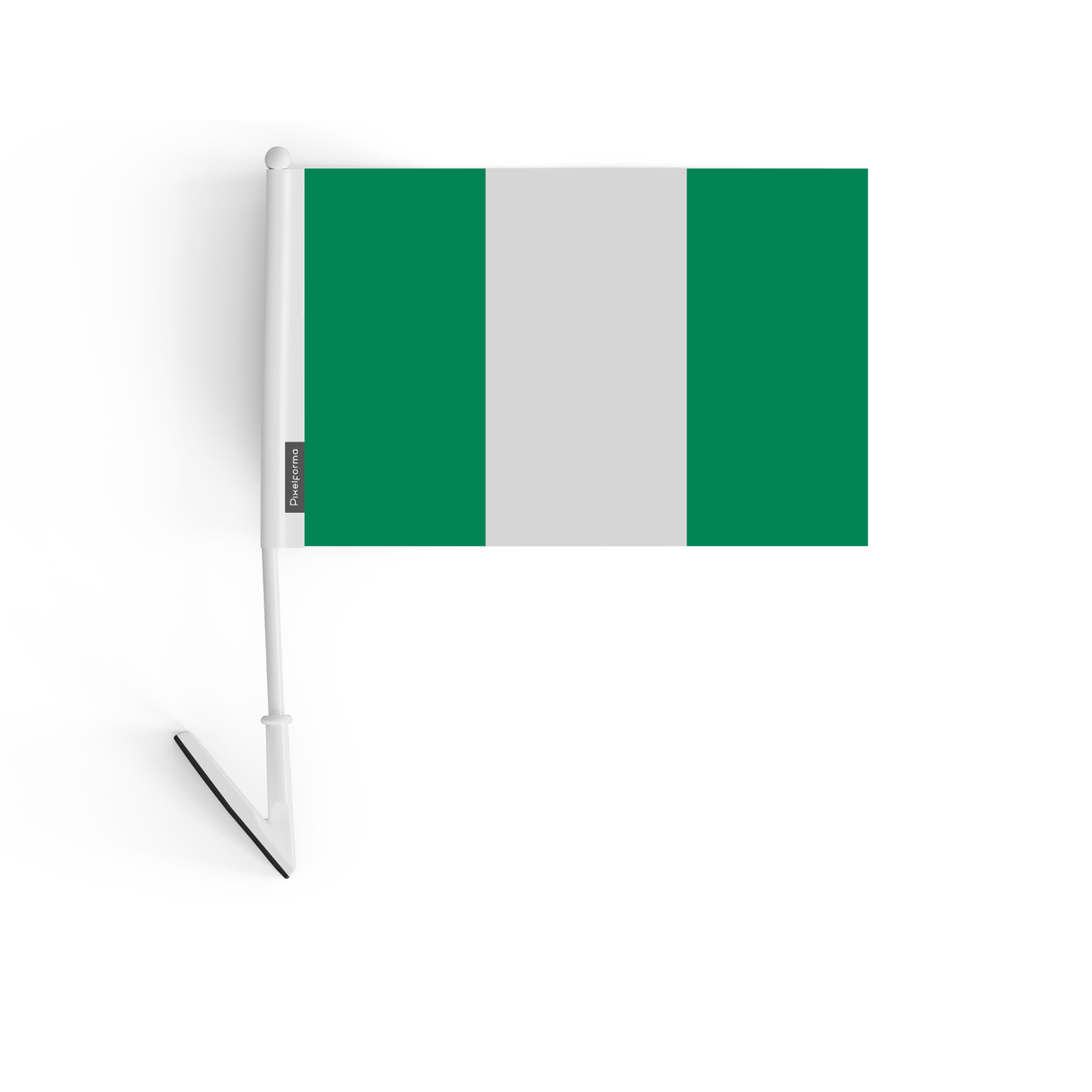 Bandera adhesiva de Nigeria 