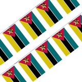 Mozambique Flag Garland in several sizes