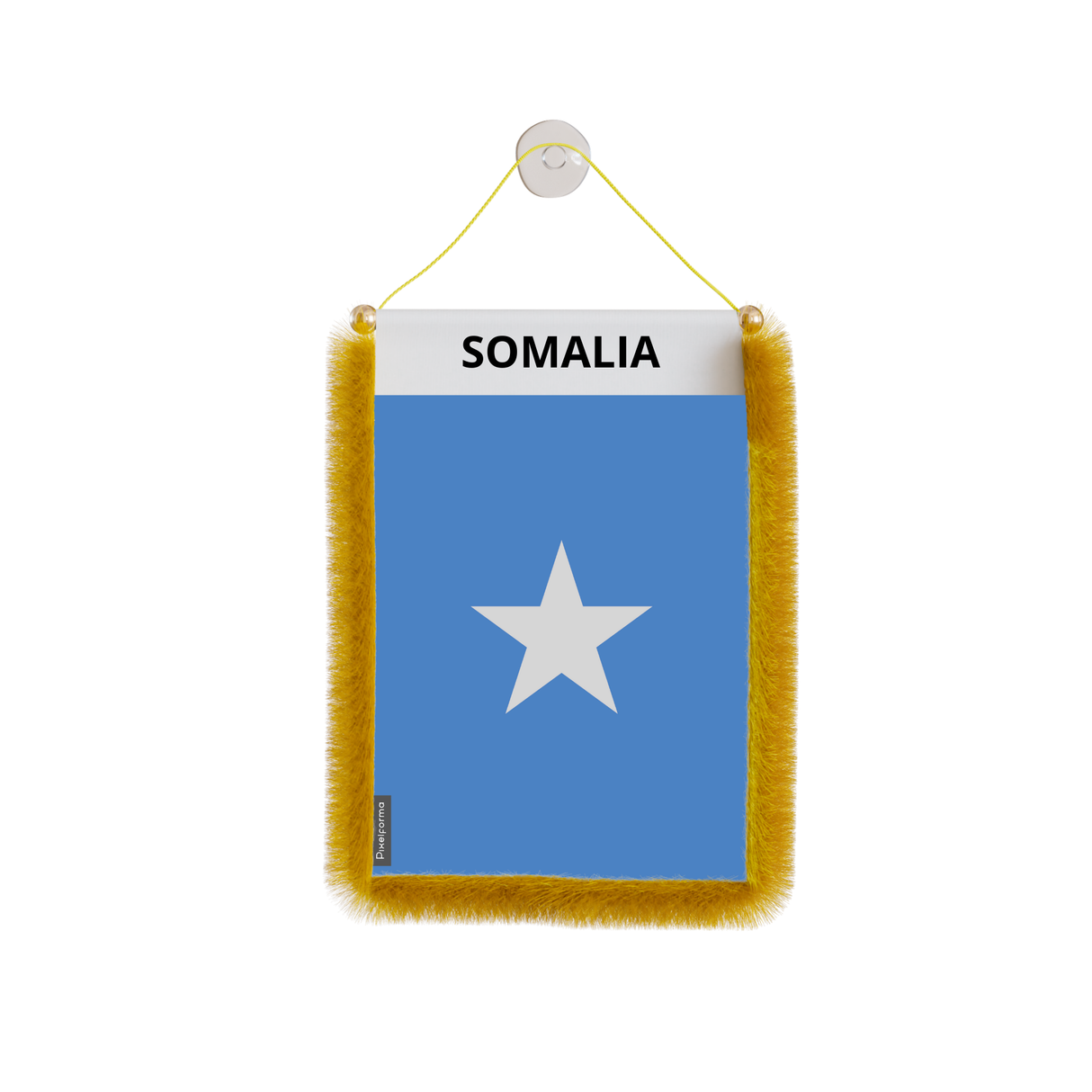 Somalia Flag Car Pennant