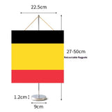 Fanion Table Drapeau Belgique en Polyester