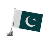 Poste de ventosa con bandera de Pakistán