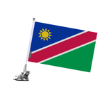 Poste de ventosa con bandera de Namibia