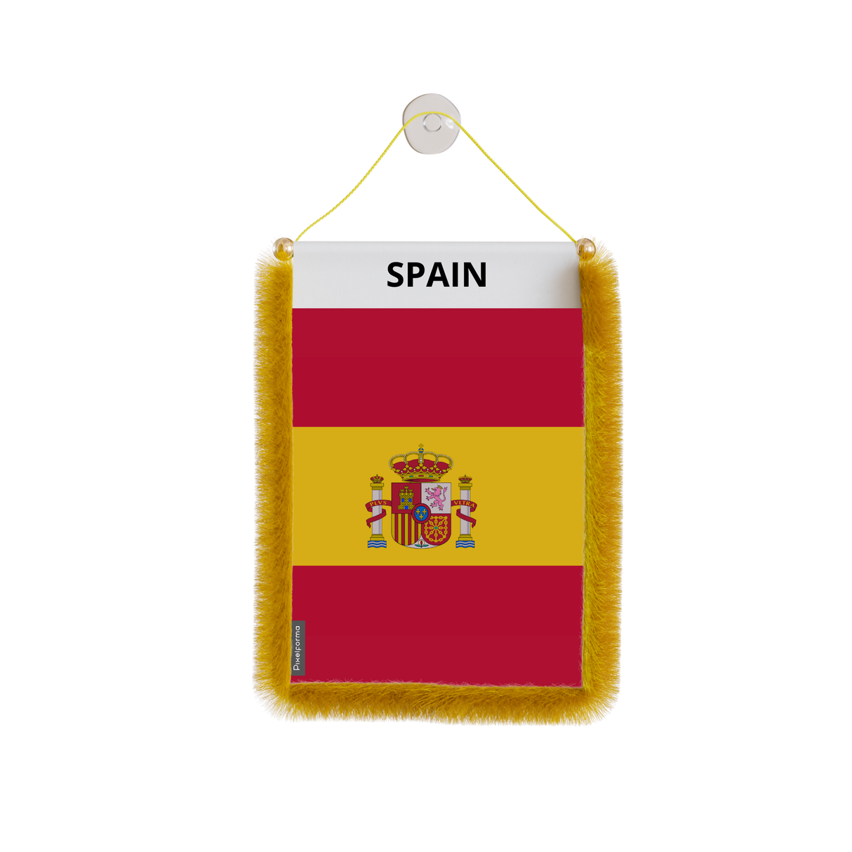 Spain Flag Car Pennant