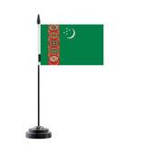 Turkmenistan Table Flag 